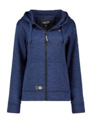 ANAPURNA Kurtka polarowa "Talerrtana" w kolorze granatowym rozmiar: S. Niebieskie kurtki damskie ANAPURNA, s, bez wzorów, z polaru, bez kaptura. Za 82.99 zł.