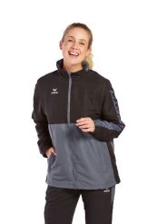 Kurtka Erima Six Wings. Czarne kurtki damskie Erima, xl, bez wzorów, z materiału. Za 395.99 zł.