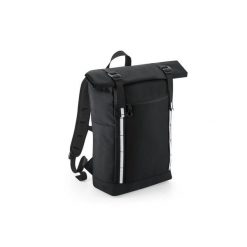 Plecak z zapięciem na rolowanie Quadra. Czarne plecaki QUADRA, bez wzorów. Za 254.50 zł.