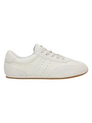Wojas Skórzane sneakersy w kolorze kremowym rozmiar: 38. Brązowe obuwie sportowe damskie Wojas, bez zapięcia. Za 325.03 zł.