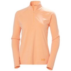 Bluza damska z zamkiem 1/2 Helly Hansen Tyri. Brązowe bluzy damskie Helly Hansen, bez wzorów, bez kaptura. Za 341.45 zł.