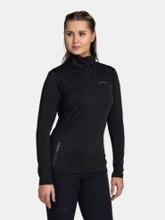 Kilpi Bluza polarowa "Montale" w kolorze czarnym rozmiar: 38. Czarne bluzy damskie Kilpi, bez wzorów, z materiału, bez kaptura. Za 119.12 zł.