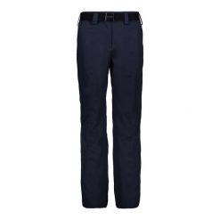 Spodnie narciarskie dla kobiet CMP. Czarne spodnie sportowe damskie CMP, na zimę, bez wzorów, narciarskie. Za 802.70 zł.