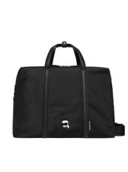 KARL LAGERFELD Torba A4W30249 Czarny. Czarne torby podróżne KARL LAGERFELD, bez wzorów, z materiału. Za 879.99 zł.