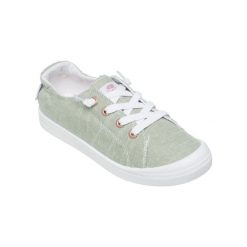 Buty dla Kobiety BAYSHORE PLUS Zielony. Zielone obuwie sportowe casual damskie Roxy, z bawełny, bez zapięcia. Za 238.30 zł.