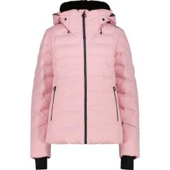 Kurtka narciarska damska CMP 34W4006. Czarne kurtki damskie CMP, na zimę, bez wzorów, z materiału, bez kaptura. Za 739.99 zł.