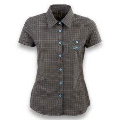 Koszula Ande Arizona Damskie. Szare koszule damskie Ande, s, bez wzorów, z elastanu, sportowe, bez kołnierzyka, bez ramiączek. Za 270.99 zł.