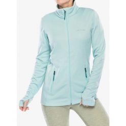 Bluza polarowa damska Columbia Park View Grid Fleece Full Zip. Zielone bluzy damskie Columbia, xs, bez wzorów, z polaru, bez kaptura. Za 234.99 zł.