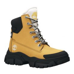 Buty trekkingowe damskie Timberland Adley Way Sneaker Boot. Brązowe obuwie trekkingowe damskie Timberland, bez zapięcia. Za 559.99 zł.