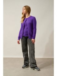 AUTHENTIC CASHMERE Kaszmirowy kardigan "Caron" w kolorze fioletowym rozmiar: S. Różowe kardigany damskie AUTHENTIC CASHMERE, s, bez wzorów, z kaszmiru. Za 347.99 zł.