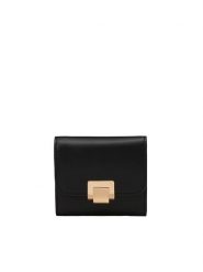 Marc O´Polo Skórzany portfel w kolorze czarnym - 10,5 x 9 x 3 cm rozmiar: onesize. Czarne portfele damskie bez wzorów, z materiału. Za 246.45 zł.