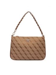 Guess Torebka PW7561 P6274 Brązowy jasny. Brązowe torebki klasyczne damskie Guess, z materiału, bez dodatków. Za 269.99 zł.