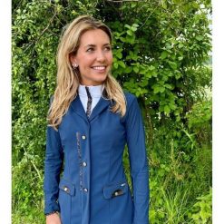 Kurtka jeździecka damska Ju & Pa Beezie Compatible Zip in 2. Niebieskie kurtki damskie JU ET PA, m, bez wzorów, z materiału, bez kaptura. Za 2,095.00 zł.