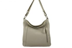 Worek skórzany BARBERINI'S j. beżowy 861-10. Brązowe shopper bag Barberinis, ze skóry, na ramię, duże, bez dodatków. Za 239.99 zł.