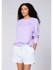 Chiemsee Bluza w kolorze fioletowym rozmiar: XL. Różowe bluzy damskie Chiemsee, xl, bez wzorów, z bawełny, bez kaptura. Za 131.74 zł.