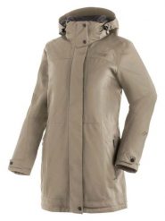 Maier Sports Parka "Lisa 2.1" w kolorze beżowym rozmiar: 40. Brązowe parki damskie Maier Sports, m, z materiału, bez kaptura. Za 459.04 zł.