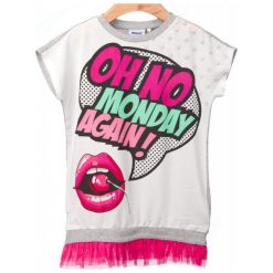 Primigi T-Shirt Dziewczęcy 110 Szary. Szare koszulki i t-shirty dziewczęce Primigi. W wyprzedaży za 79.00 zł.