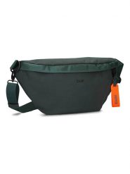 Zwei Saszetka w kolorze ciemnozielonym - 39 x 18 x 7 cm rozmiar: onesize. Zielone nerki i saszetki damskie Zwei, bez wzorów, z materiału. Za 94.95 zł.