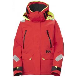 Kurtka żeglarska damska Helly Hansen Skagen Offshore. Czerwone kurtki damskie Helly Hansen, xl, bez wzorów, bez kaptura. Za 1,399.00 zł.