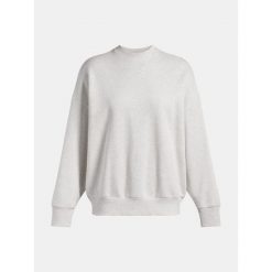 Bluza damska UA Oversized Crew 1386463-023 L. Szare bluzy damskie Under Armour, l, bez wzorów, bez kaptura. Za 134.99 zł.