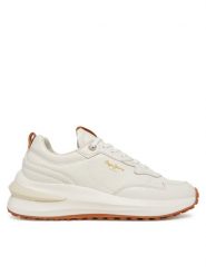Pepe Jeans Sneakersy PLS60014 Beżowy. Brązowe obuwie sportowe damskie Pepe Jeans, z jeansu, bez zapięcia. Za 259.99 zł.