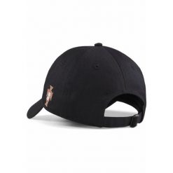 Czapka z daszkiem dla kibica portugalskiej piłki nożnej PUMA Black White. Białe czapki z daszkiem damskie Puma, bez wzorów. Za 67.99 zł.