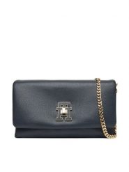 Tommy Hilfiger Torebka Th Modern Mini Crossover AW0AW17462 Granatowy. Niebieskie torebki wieczorowe damskie Tommy Hilfiger, bez wzorów, ze skóry, bez dodatków. Za 459.99 zł.