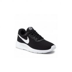Buty do chodzenia damskie Nike Wmns Tanjun. Czarne obuwie sportowe damskie Nike, z materiału, bez zapięcia, trekkingowe. Za 402.00 zł.