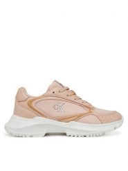 Calvin Klein Jeans Sneakersy V3A9-82030-1695A712 Różowy. Czerwone buty sportowe dziewczęce Calvin Klein Jeans, bez wzorów, z jeansu, bez zapięcia. Za 239.99 zł.