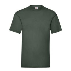 Koszulka Unisex Dla Dorosłych Valueweight. Zielone bluzki damskie Fruit of the Loom, s, bez wzorów, sportowe, bez kołnierzyka, bez ramiączek. Za 35.99 zł.