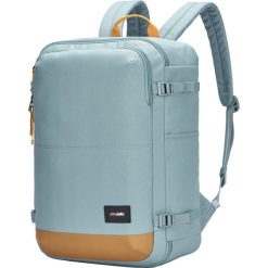 Plecak antykradzieżowy Pacsafe Go Carry-on Backpack 34 L - fresh mint. Niebieskie plecaki Pacsafe, bez wzorów. Za 571.99 zł.