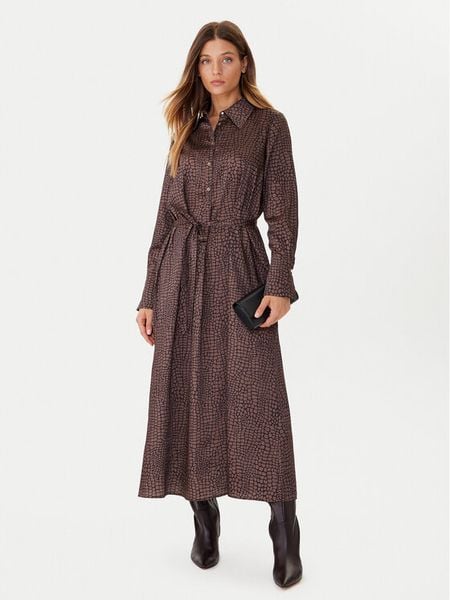 JOOP! Sukienka koszulowa 58 JW243D268 30049375 Beżowy Regular Fit. Brązowe sukienki damskie Joop!, bez wzorów, z syntetyku, bez ramiączek. Za 959.99 zł.