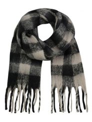 Eight2Nine Szal w kolorze czarno-beżowym rozmiar: onesize. Brązowe szaliki damskie Eight2Nine, bez wzorów, z materiału. Za 96.14 zł.