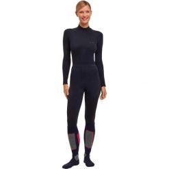 Damskie legginsy Falke Warm. Czarne legginsy sportowe damskie Falke, na zimę, bez wzorów. Za 233.25 zł.
