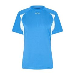 Oakley Koszulka Tech Mock Foa500573-600. Niebieskie koszulki damskie Oakley, s, bez wzorów, bez kołnierzyka, bez ramiączek. Za 115.99 zł.