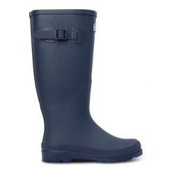 Kalosze do chodzenia damskie Fairweather. Niebieskie kalosze damskie Regatta, bez wzorów, z gumy. W wyprzedaży za 159.99 zł.