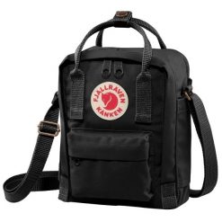 Saszetka Fjallraven Kanken Sling - black. Czarne nerki i saszetki damskie Fjällräven, bez wzorów. Za 308.99 zł.