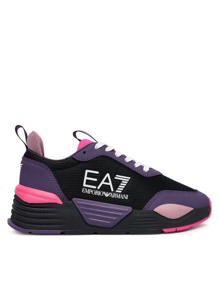 EA7 Emporio Armani Sneakersy 7Y000006 AF11987 MZ122 Czarny. Czarne buty sportowe dziewczęce EA7 Emporio Armani, bez wzorów, z materiału, bez zapięcia. Za 499.99 zł.