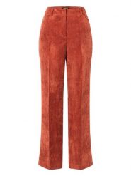 More & More Spodnie sztruksowe w kolorze jasnobrązowym rozmiar: 40. Brązowe spodnie materiałowe damskie More & More, bez wzorów, z materiału. Za 126.99 zł.