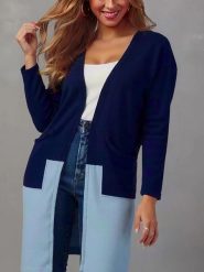 LA Angels Kardigan w kolorze granatowo-błękitnym rozmiar: L. Niebieskie kardigany damskie LA Angels, l, bez wzorów. Za 130.99 zł.