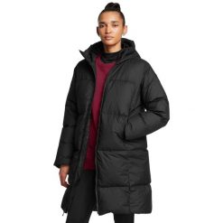 Parka dla kobiet Under Armour Limitless. Czarne parki damskie Under Armour, na zimę, z puchu, bez kaptura. Za 1,445.50 zł.