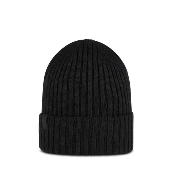 Czapka zimowa Buff Knitted Norval. Czarne czapki damskie Buff, na zimę, bez wzorów, z materiału. Za 216.15 zł.