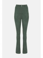 Juicy Couture Spodnie dresowe w kolorze zielonym rozmiar: L. Zielone spodnie dresowe damskie Juicy Couture, l, bez wzorów, z dresówki. Za 158.47 zł.