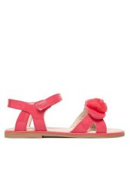 Mayoral Sandały 45732.12 Koralowy. Pomarańczowe sandały dziewczęce Mayoral, ze skóry, bez obcasa, bez zapięcia. Za 229.99 zł.