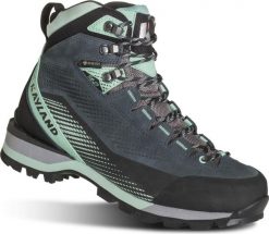 Buty trekkingowe Kayland Grand Tour Gore-Tex niebieskie. Czarne obuwie trekkingowe damskie Kayland, z gore-texu, przed kolano, bez zapięcia. Za 870.55 zł.