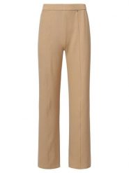 Smashed Lemon Spodnie w kolorze beżowym rozmiar: 3XL. Brązowe spodnie materiałowe damskie Smashed Lemon, bez wzorów, z materiału. Za 104.64 zł.