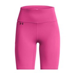 Spodenki treningowe damskie Under Armour Motion Bike Short. Czerwone obuwie sportowe damskie Under Armour, bez zapięcia, na fitness i siłownię. Za 240.50 zł.