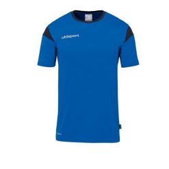 Koszulka Uhlsport Squad 27. Niebieskie bluzki damskie Uhlsport, bez wzorów, z dżerseju, sportowe, bez kołnierzyka, bez ramiączek. Za 122.50 zł.