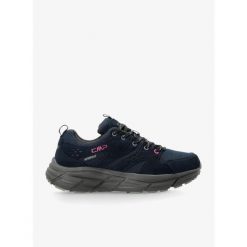 Buty turystyczne damskie CMP Kamsel Low WP. Niebieskie obuwie trekkingowe damskie CMP, bez zapięcia. Za 287.99 zł.