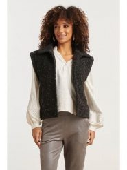 Smashed Lemon Kamizelka w kolorze czarnym rozmiar: L. Czarne kamizelki damskie Smashed Lemon, l, bez wzorów, bez kaptura. Za 143.99 zł.